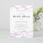 Modernes Beach Blush Pink Brautparty Einladung (Stehend Vorderseite)