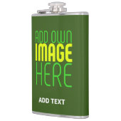 MODERNES BEARBEITBARES WALD GRÜNES BILD-TEMPLATE FLACHMANN (Links)