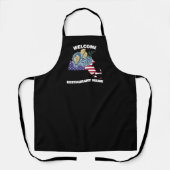 Modernes Begrüßungsrestaurant Massachusetts "nam" Schürze (Vorderseite)