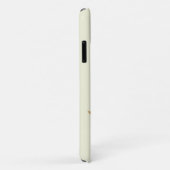 Modernes Beige Minimal Gold Star Monogram Case-Mate iPhone Hülle (Hinten/Rechts)