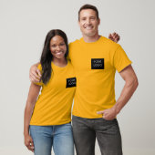 Modernes, benutzerdefinierbares Add-on für Unterne T-Shirt (Unisex)