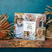 Modernes, benutzerdefiniertes 5-Foto Collage Memor Fotoplatte (Seite)