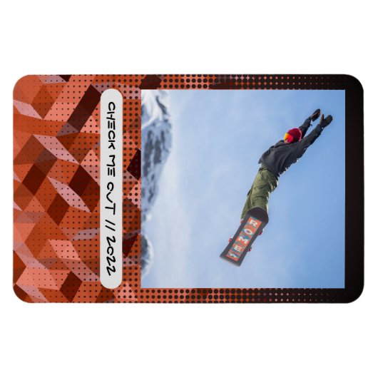 Modernes, benutzerdefiniertes Bildmotiv mit flexib Magnet (Horizontal)