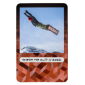 Modernes, benutzerdefiniertes Bildmotiv mit flexib Magnet (Vertikal)