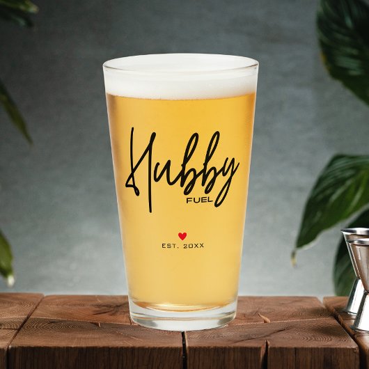 Modernes, benutzerdefiniertes Datum für das Skript Glas