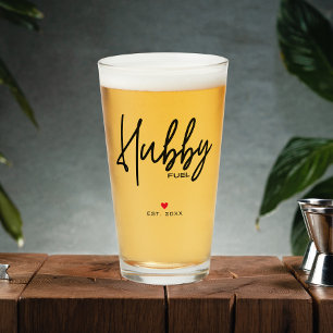 Modernes, benutzerdefiniertes Datum für das Skript Glas