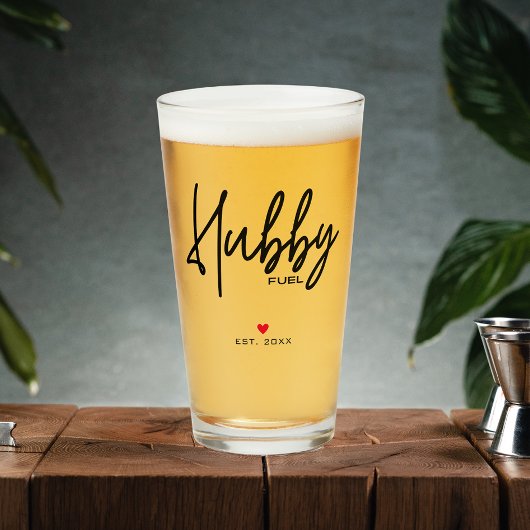 Modernes, benutzerdefiniertes Datum für das Skript Glas