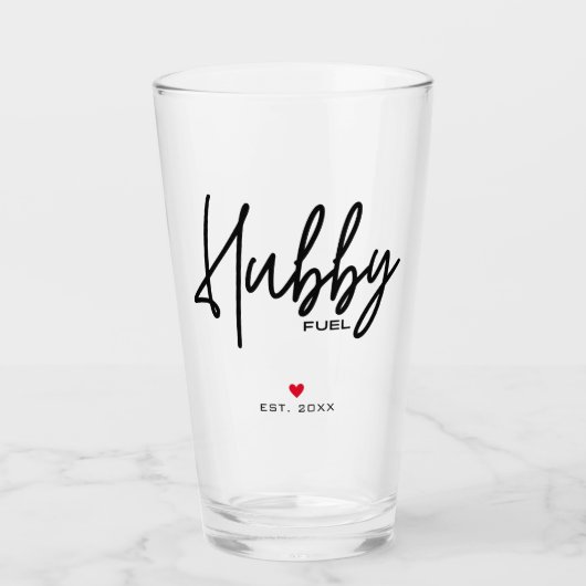 Modernes, benutzerdefiniertes Datum für das Skript Glas (Vorderseite)