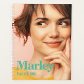 Modernes, benutzerdefiniertes Foto kreieren Ihr ei Planer (Vorderseite)