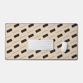 Modernes, benutzerdefiniertes Logo für Firmennamen Schreibtischunterlage (Tastatur & Maus)