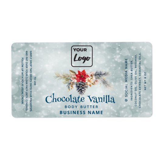 Modernes, benutzerdefiniertes Logo Holiday Busines (Vorne)