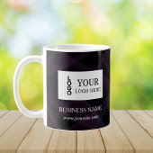 Modernes benutzerdefiniertes Logo Kaffeetasse