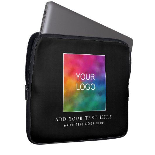 Modernes, benutzerdefiniertes Template-Firmenlogo Laptopschutzhülle (Vorne Rechts)