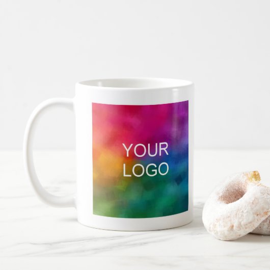 Modernes, benutzerdefiniertes Template-Logo für Un Kaffeetasse (Mit Donut)