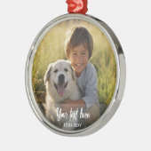 Modernes, benutzerdefiniertes Weihnachtsgebäck - F Ornament Aus Metall (Links)