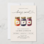 Modernes Berry Sweet Summer Fruits Brautparty Einladung (Vorderseite)