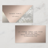 Modernes Beruflich, geometrisch, Abstrakt Visitenkarte (Vorne/Hinten)