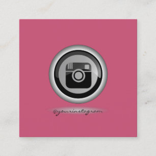 Modernes Beruflich, Instagramm Quadratische Visitenkarte