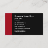 Modernes Beruflich Visitenkarte (Vorderseite)