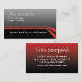 Modernes Beruflich Visitenkarte (Vorne/Hinten)