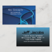 Modernes Beruflich Visitenkarte (Vorne/Hinten)