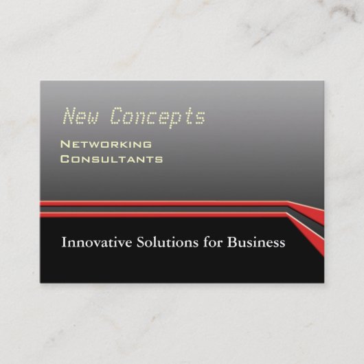 Modernes Beruflich Visitenkarte (Vorderseite)