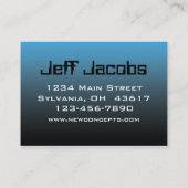 Modernes Beruflich Visitenkarte (Rückseite)