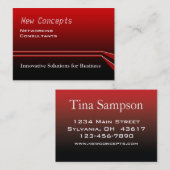 Modernes Beruflich Visitenkarte (Vorne/Hinten)