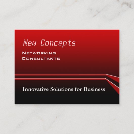 Modernes Beruflich Visitenkarte (Vorderseite)