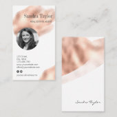 Modernes Berufliches Add-On für Ihr Logo Real Anwe Visitenkarte (Vorne/Hinten)