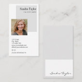 Modernes Berufliches Add-On für Ihr Logo Real Anwe Visitenkarte (Vorne/Hinten)