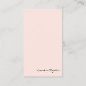 Modernes Berufliches Add-On für Ihr Logo Real Anwe Visitenkarte (Rückseite)