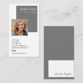 Modernes Berufliches Add-On für Ihr Logo Real Anwe Visitenkarte (Vorne/Hinten)