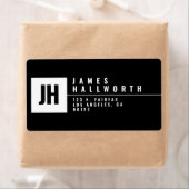 Modernes Berufliches Aussehen | Schwarz/Weiß (Insitu)