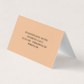 Modernes, Berufliches Bakery Logo Visitenkarten (Rückseite)