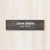 Modernes, Berufliches Bürozeichen Türschild (Vorderseite )