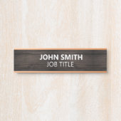 Modernes, Berufliches Bürozeichen Türschild (Vorderseite )