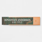 Modernes, Berufliches Bürozeichen Türschild (Vorderseite )