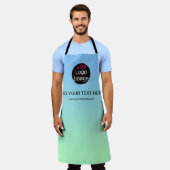 Modernes Berufliches Business-Chic-Gradient Schürze (Getragen)