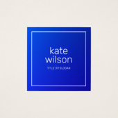 Modernes Berufliches Cobalt Blue (Vorderseite)