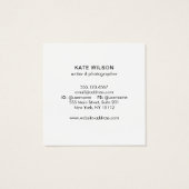 Modernes Berufliches Cobalt Blue (Rückseite)