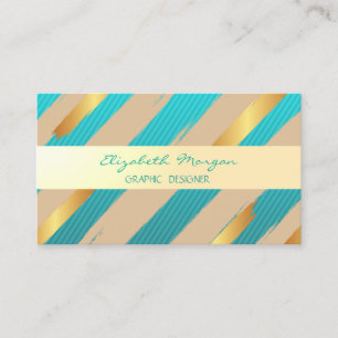 Modernes Berufliches Design, Streifen Visitenkarte
