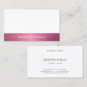 Modernes, Berufliches Design Visitenkarte (Vorne/Hinten)