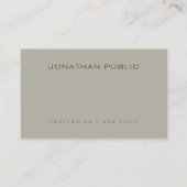 Modernes, Berufliches Design Visitenkarte (Vorderseite)