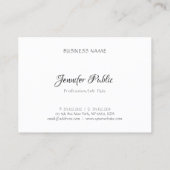 Modernes, Berufliches Design Visitenkarte (Rückseite)