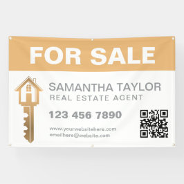 Modernes Berufliches Echtzeit-Anwesen für den Verk Banner