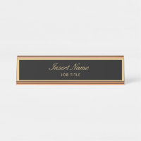 Modernes berufliches elegantes Skript-Gold