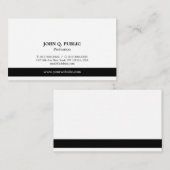 Modernes berufliches elegantes visitenkarte (Vorne/Hinten)