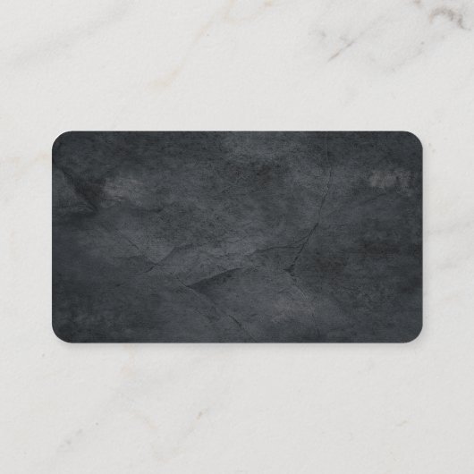 Modernes Berufliches Gray Red Stilvoll Trendy Visitenkarte (Rückseite)