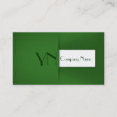 Modernes Berufliches Green Case - Visitenkarte (Vorderseite)